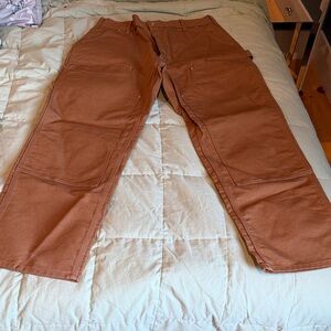 Men's Work Pants in Carhartt Brown